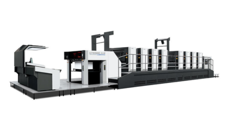 Komori Lithorone 6 Colour Printing Machine + Coater